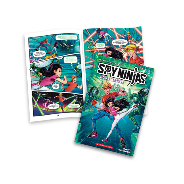 Spy Ninjas graphic novel thumbnail